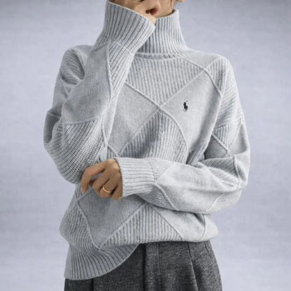 RL - Women's Premium Ribbed Turtleneck