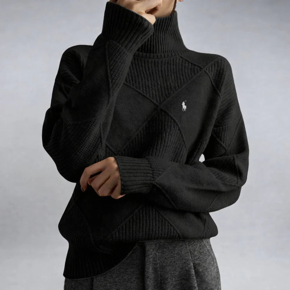 RL - Women's Premium Ribbed Turtleneck