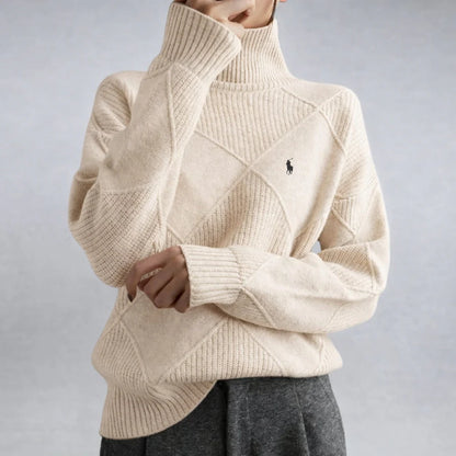 RL - Women's Premium Ribbed Turtleneck